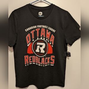 CFL Ottawa Redblacks Black Short-Sleeve Team Tee